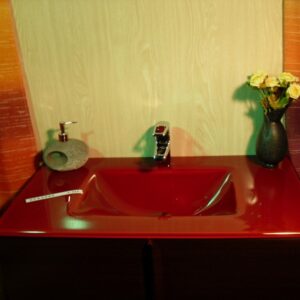 Lavabo de cristal Burdeos