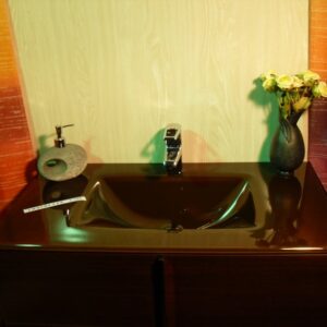 Lavabo de cristal Chocolate
