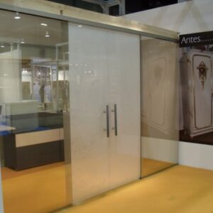 Corredera de 5+5 Laminado con Tela